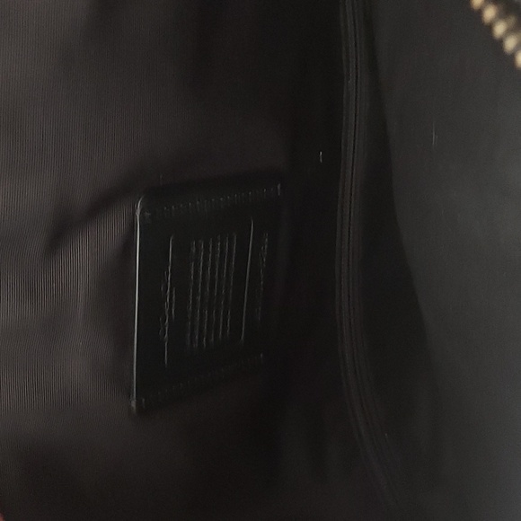 Coach Travel/Carry-on Large Purse/ Large Crossbody - cream and Black - Picture 3 of 10